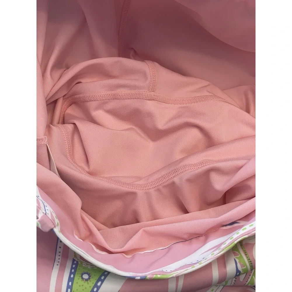 Ralph Lauren Polo Golf Skirt Skort Women Size 4 Pink Paisley Active Tennis Lined - Picture 6 of 7